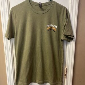 next Olive Green Short Sleeve Tee with Small Chest Logo